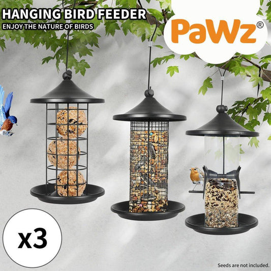 PaWz 3x Bird Feeder